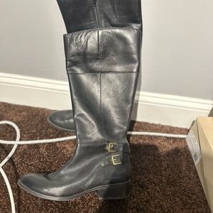Ralph Lauren tall leather boots